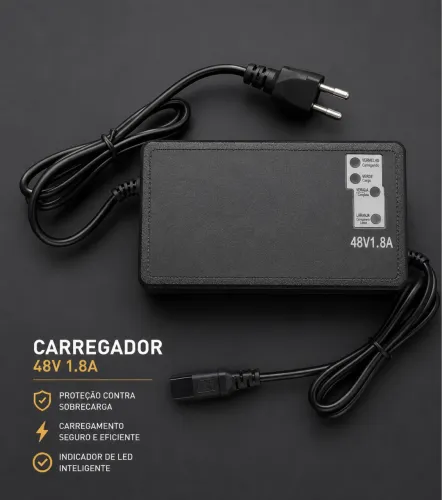 Carregador de bike elétrica todos modelo Original