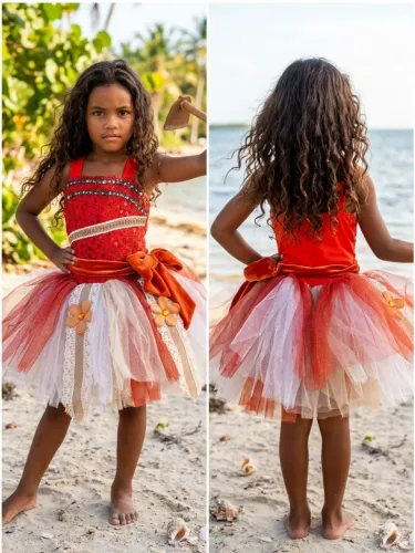 Fantasia infantil moana 5 anos