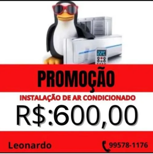 Instalação de ar condicionado