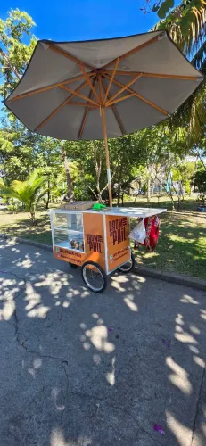 Carrinho food kart mini trailer