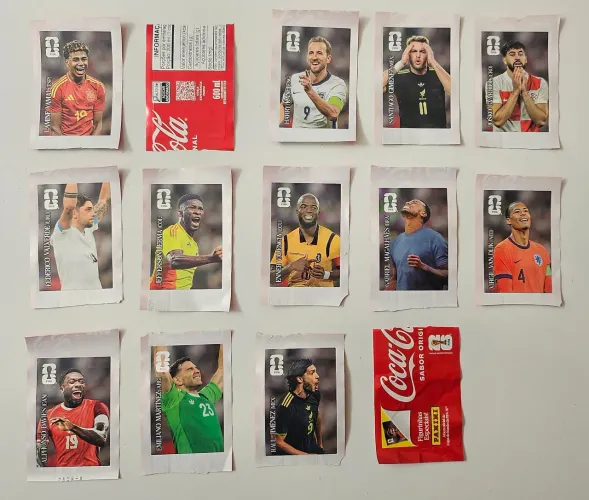 Figurinhas da Copa Coca Cola