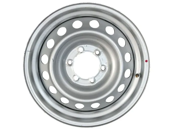Roda De Ferro Aro 17 Toyota Hilux Sw4 2.7 3.0 2014 2015 Prata