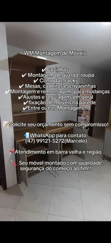 montagem de móveis