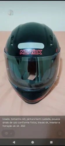 Capacete Norisk Squalo nr 60