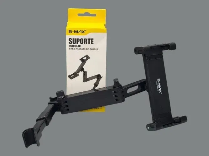 Suporte de Tablet Veicular B-MAX - Braço Articulado e Extensível