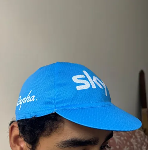 Boné ciclismo sky NOVO