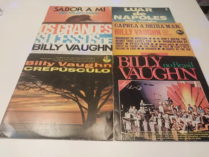 6 LPS, BILLY VAUGHN