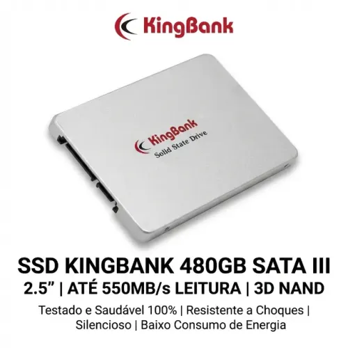 SSD KingBank 480GB SATA III 2.5