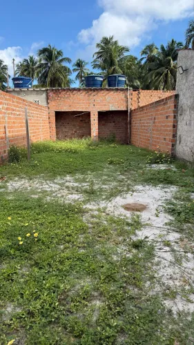 Terreno plano e murado a 800m da praia do pontal do peba 