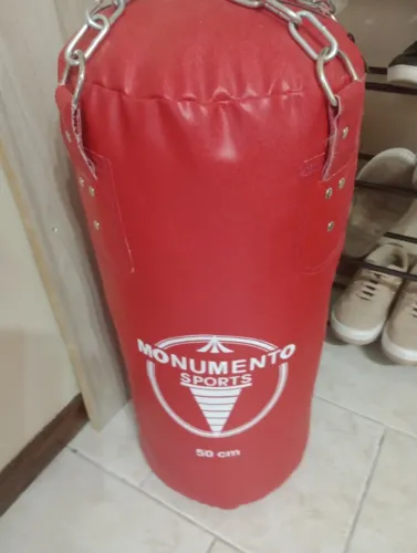 Saco de pancada 50cm cheio -novo 