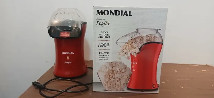 Pipoqueira elétrica mondial popflix