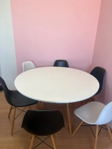 Mesa de Jantar redonda 