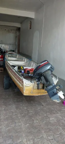 Barco+Motor e Carreta Reboque