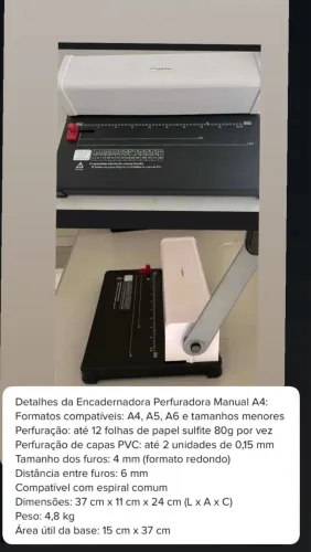 Vendo encadernadora 