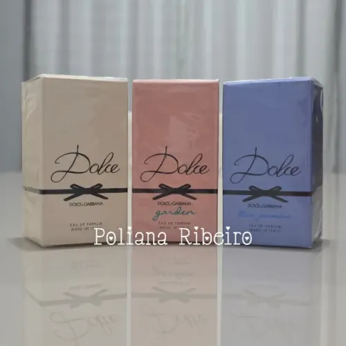 Perfumes Dolce & Gabbana Dolce + Dolce Garden e Dolce Blue Jasmine 75 ml cada