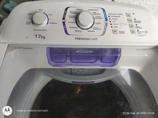 LAVADORA ELECTROLUX LPR17 220V