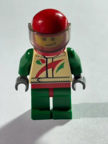 Lego minifigure Piloto Octan 