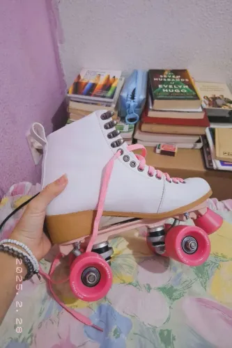 Patins quads original seminovo usado 3 vezes