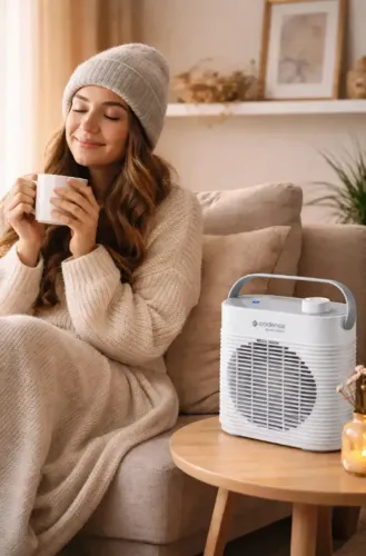 (NOVO) Aquecedor Elétrico Cadence 1500w 127V