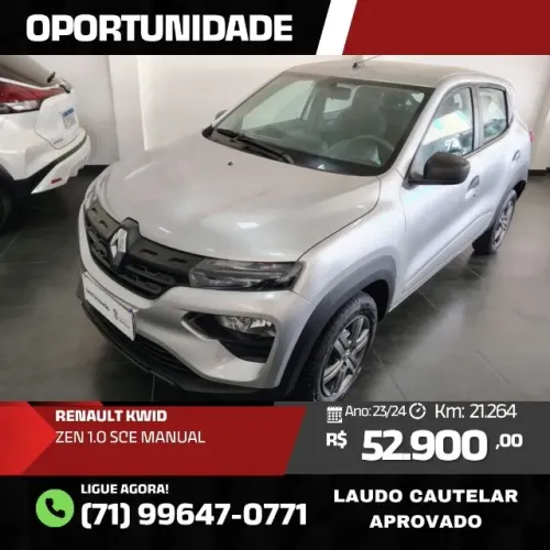 Renault Kwid Intense 1.0 Flex 12V 5P Mec. 2025