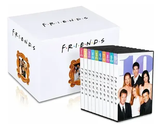 box dvd friends completo