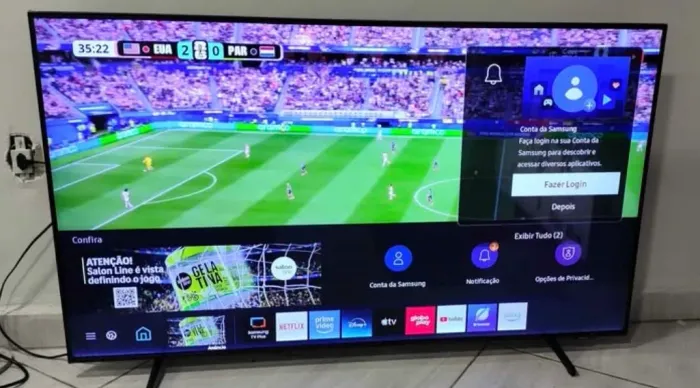Smart tv Samsung 55 polegadas