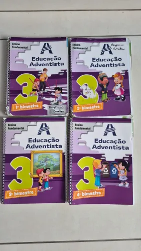 Livro 3° ano FUNDAMENTAL educação Adventista 
