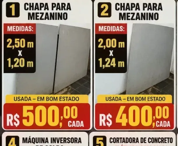 Chapa de madeira para mezanino