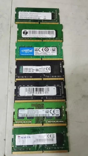 Lote de memória e ssd 