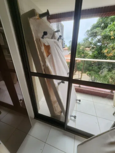 DOAÇÃO cama box solteiro + base box casal + colchão solteiro - RETIRADA RÁPIDA