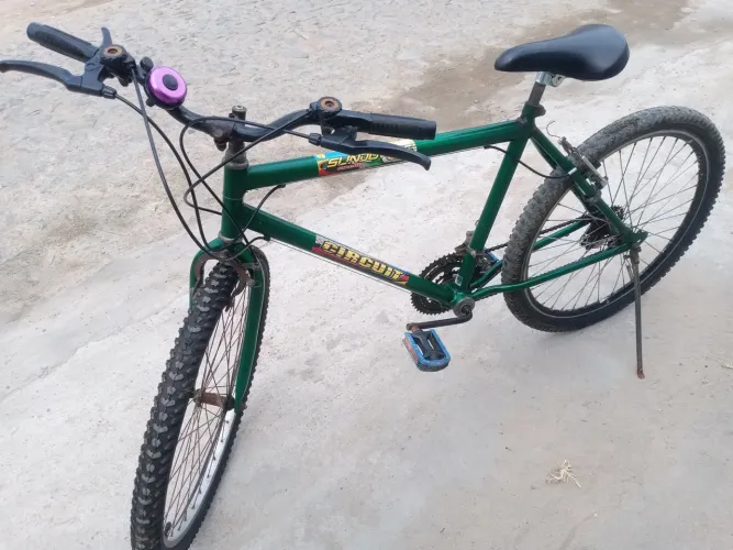 Bicicleta aro 24 bike 16 marcha 