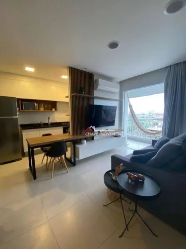 Studio com 1 dormitório à venda, 50 m² por R$ 430.000,00 - Vila Mathias - Santos/SP
