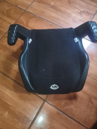 2 assento Elevação Infantil P/Carro Elevato Preto Tutti Baby