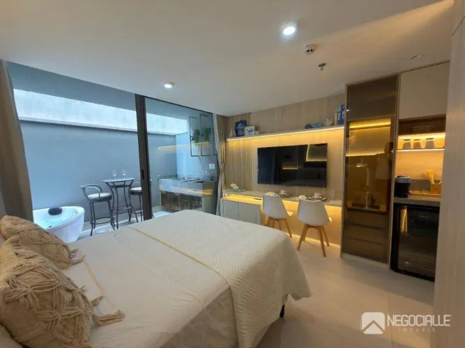 Apartamento Garden com 1 dormitório à venda, 31 m² por R$ 760.000,00 - Jardim Oceania - Jo
