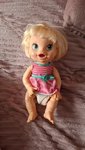 baby alive hora de comer funcionando