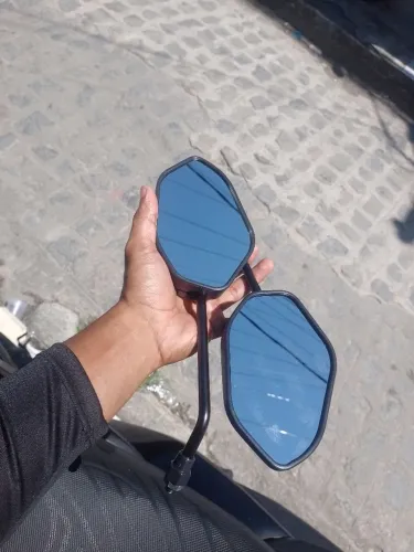 Retrovisor na caixa novo CG XRE Honda 