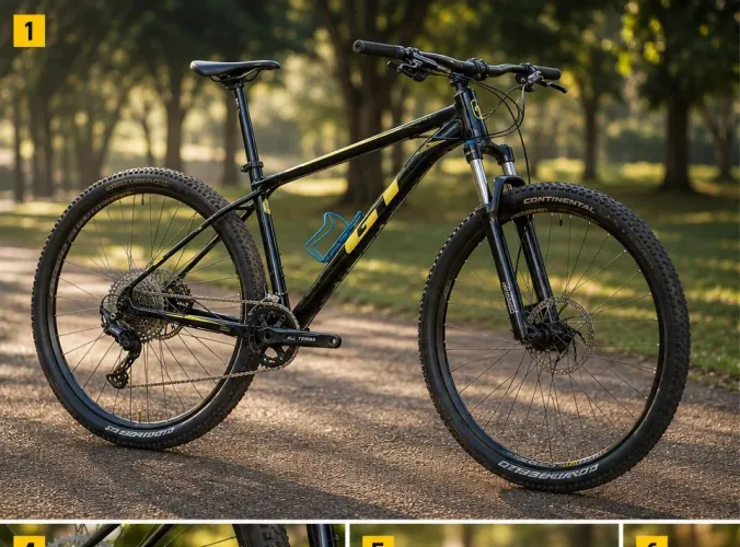 Bicicleta aro 29 GT Karakoram Sport com upgrade