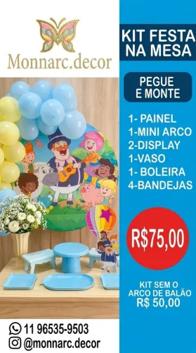 Decoração para festa