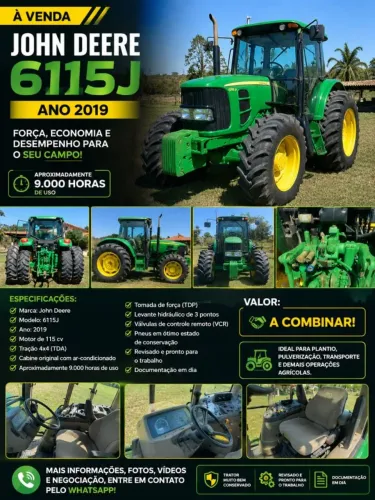 JOHN DEERE 6115J