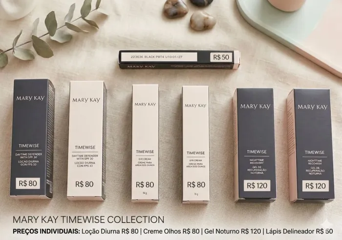 Produtos da Mary Kay 
