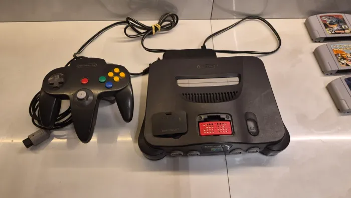 NINTENDO 64 COMPLETO + JOGOS + ED64