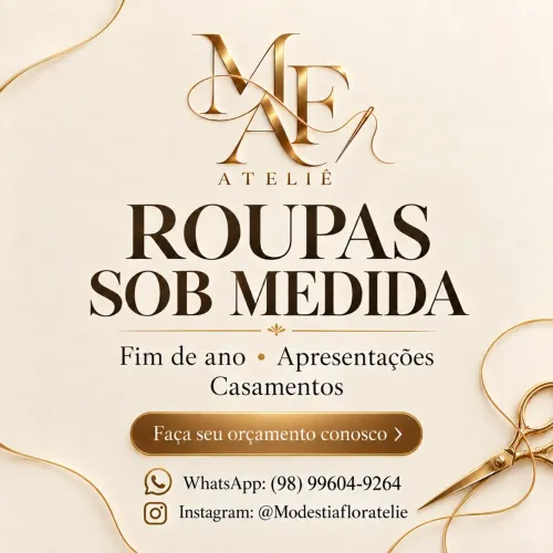 Costureira roupa sob medida
