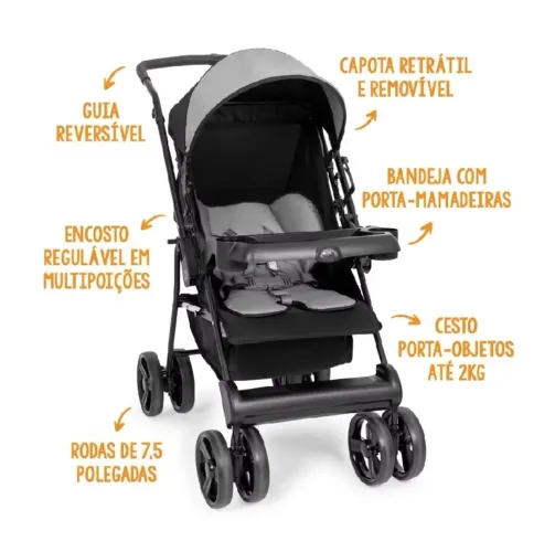 Carrinho de bebê Tutti baby