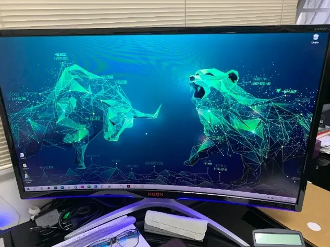 Monitor AOC Agon 32 Polegadas Curvo LED Gamer - Impecável