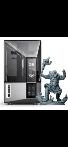 Impressora 3D de resina 9K focada em alta definição, miniaturas, peças detalhadas