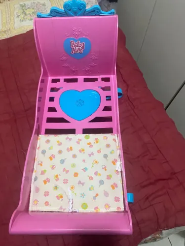 Berço boneca baby Alice