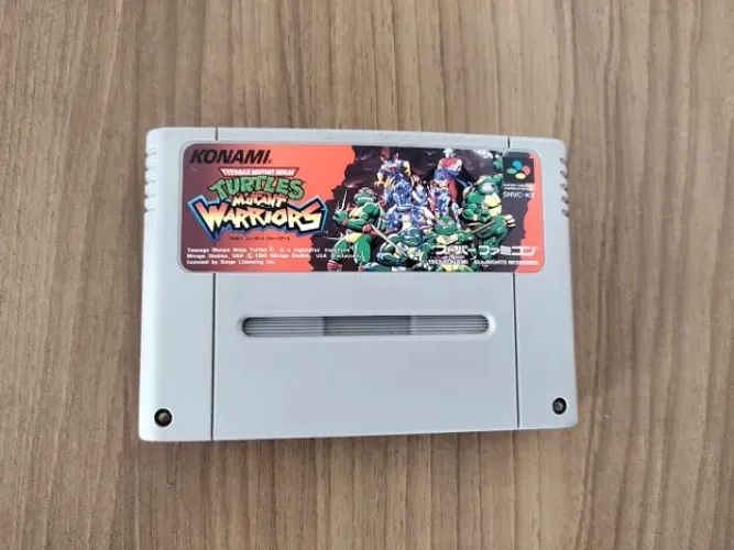 Turtles Mutant Warriors Original Japonês Para Super Famicom