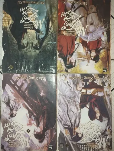 Mo Dao Zu Shi O Fundador da Cultivação Demoníaca Vol 1, 2, 3 e 4