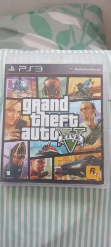 GTA V para PS3 com mapa (poster)