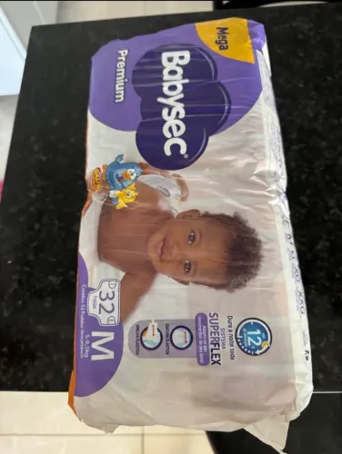 VENDO FRALDAS BABYSEC - TAMANHO M